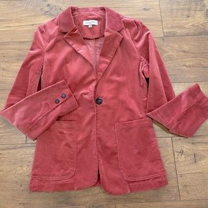 Lovetree Corduroy Pink Blazer